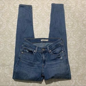 Levi’s curvy skinny jeans size 27